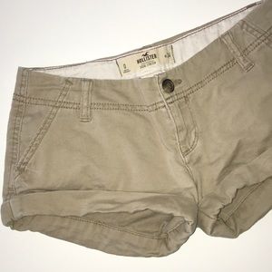 Hollister SOCAL STRETCH Tan Shorts Size 0
